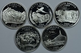 2006 S State quarters silver proof set - $28.50