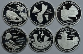 2009 S DC &amp; Territories quarters silver proof set - £27.17 GBP