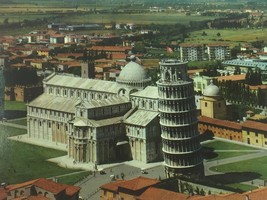 Vintage Postcard Pisa Italy Cathedral Square Leaning Tower of 25618 - £11.83 GBP
