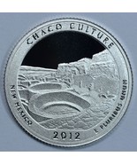 2012 S Chaco Culture America the Beautiful silver proof quarter - £8.32 GBP