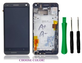 Full LCD Glass Screen digitizer Display assembly Replacement Part for HTC One M7 - £38.36 GBP+