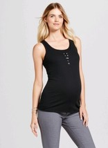 Nursing Henley Maternity Tank Top - Isabel Maternity by Ingrid &amp; Isabel Medium - £11.14 GBP