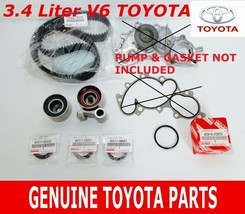 Genuine Toyota 95-04 Tacoma 3.4L V6 5VZFE Timing Belt Kit Thermostat &amp; Seals - £135.63 GBP