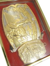 Vintage Belt Buckle Statue of Liberty Centennial with Key Fob - £23.29 GBP
