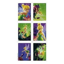 Disney Tinkerbell Stickers Party Favors Tinker Bell Birthday Supplies 4 Sheets - £1.55 GBP