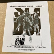 The First Slam Dunk Movie Original B2 2022 Limited Movie Poster Takehiko Inou... - $85.19