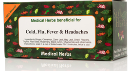 Cold, Flu, Fever, and Headaches Tea (Herbal Teas) - $15.99