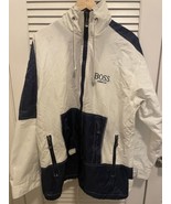 Vintage BOSS American Paris Collection Nautical Windbreaker Jacket 2XL H... - $189.56 CAD