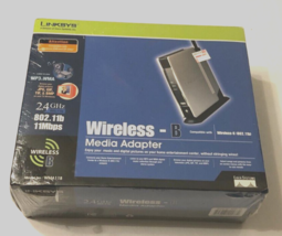 Linksys WMA11B Digital HD Media Wireless Adapter 2.4 GHz New - £7.50 GBP