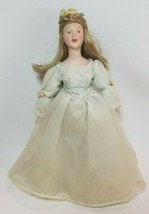 Avon Porcelain Vintage Princess Doll From 1984 Pre Owned 9.5&quot; - $13.81