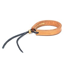 Lets for men adjustable handmade cuff wristband bracelet brown print indian thunderbird thumb200