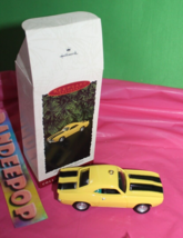 Hallmark Chevrolet 1969 Yellow Camaro Classic American Cars 1995 Ser 5 Ornament - $21.77