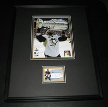 Max Talbot Signed Framed 16x20 Photo Display UDA Penguins Stanley Cup - £71.23 GBP