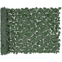 Ivy Privacy Fence, 39 x 98 in Artificial Green Wall Screen, Greenery Ivy... - $39.88