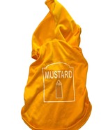Mustard Pet Dog Costume Suit Yellow Size XL 42in Long 16in Shoulders Hal... - £8.18 GBP