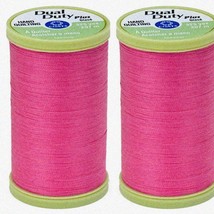 Clark&#39;s Quilter&#39;s Delight: 2-Pack Hot Pink Dual Duty Hand Quilting Thread, 325yd - $26.68