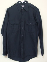 An item in the Fashion category: Mens NWOT Sentinel Navy Blue Long Sleeve Work Shirt Size S