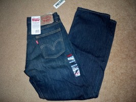 Men&#39;s Guys Levi&#39;s Strauss &amp; Co. 514 Slim Straight Indigo Denim Jeans Pants New - £35.25 GBP