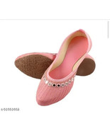 Punjabi women jutis mojaris Indian Free shipping Chappal Sandal Ethnic S... - $406.17 MXN