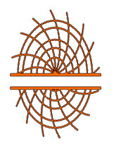 Spiderweb Split Monogram-Digital ClipArt-SVG-Art Clip-Halloween-Party-Gift Tag - £0.97 GBP