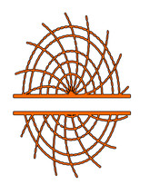 Spiderweb Split Monogram-Digital ClipArt-SVG-Art Clip-Halloween-Party-Gi... - $93.95 MXN