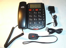 NO MONTHLY FEES - Medical Alert Phone System w/ Wireless Pendant - £91.61 GBP