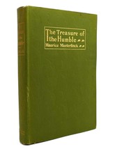 Maurice Maeterlinck The Treasure Of The Humble 1st Edition 1st Printing - £442.02 GBP