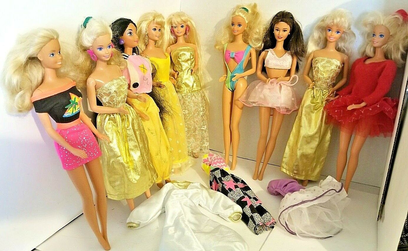 9 Vintage Mattel 1966 Barbie Dolls Clothes and 50 similar items