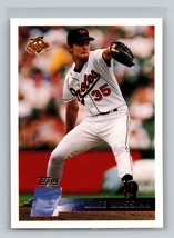 1996 Topps Mike Mussina #65 Baltimore Orioles - £1.56 GBP