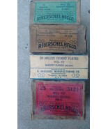 Box of 25 ..  vintage Massey-Harris mower serrated guard plates , sections  - $25.00