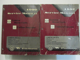 1997 Chevrolet Lumina Monte Carlo Oldsmobile Cutlass Supreme Service Manual Set - £10.32 GBP