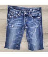 Women&#39;s Miss Me JP5070-2L Boot Embellished Distressed Denim Jeans - Size 26 - £34.23 GBP