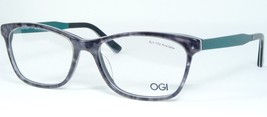 Ogi Evolution 9212 1798 Silver Pearl /TEAL Unique Eyeglasses Glasses 54-16-145mm - $80.82