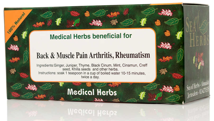 Back & Muscle Pain Arthritis, Rheumatism Tea (Herbal Teas) - $15.99