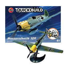 Airfix Quickbuild Messerschmitt 109 Airplane Brick Building Plastic Mode... - £16.40 GBP