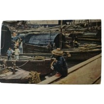 Hong Kong Harbor Postcard Vintage 70s Posted Ocean Color Stamp Writing S... - £7.72 GBP