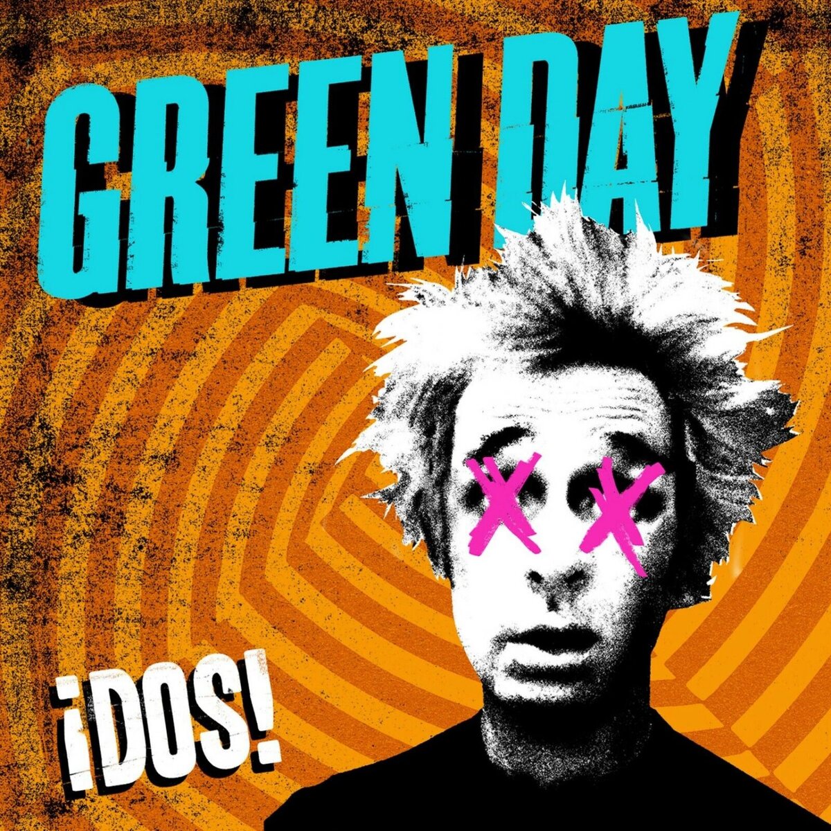 GREEN DAY Dos BANNER 2x2 Ft Fabric Poster Tapestry Flag album cover art - $22.00
