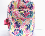 Kipling Seoul Backpack Laptop Travel Bag KI0451 Polyester Peaceful Jungl... - $99.95