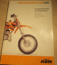 2005 KTM 50 Senior Mini Adventure Owners Shop Service Workshop Manual OEM - £78.65 GBP