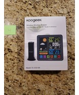 Wireless Weather Station Koogeek Indoor Thermometer Hygrometer Alarm Clock - $44.55
