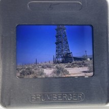 35mm Slide Photograph 1950s Wooden Derrick Bakersfield California - $11.29