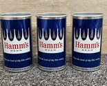 HAMM`S Aluminum Beer Can Cup Tumblers St. Paul MN - Set of 3 - £35.56 GBP