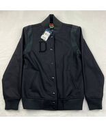 Dallas Cowboys Varsity Jacket Mens Medium Black Nike NFL Long Sleeves New M - $209.40 CAD