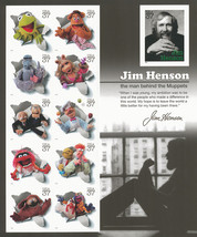 2004 Jim Hensen $.37 Cent Sheet of 11 Stamps Muppets - $10.00