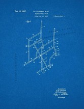Folding Wheel Chair Patent Print - Blueprint - $7.95+