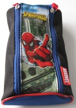 2 Pencil Cases Transformers Spiderman Pouch School Licensed Hasbro Marvel Zipper - £7.87 GBP