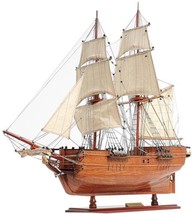 Ship Model Watercraft Traditional Antique Lady Washington Boats Sailing Linen - £507.07 GBP