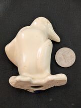 Vintage Penguin Matte White Pottery Miniature Figurine 3 Inch Shawnee? - $38.00 CAD