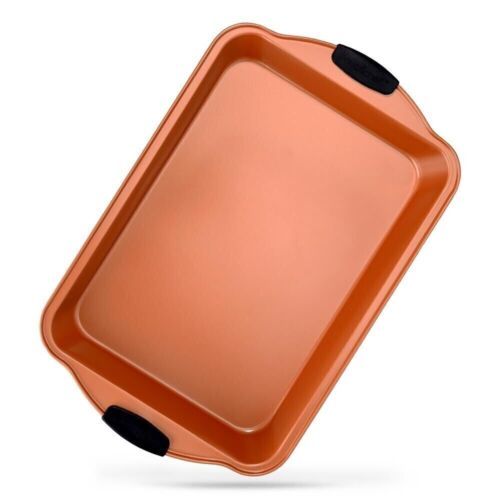 Nutrichef Non-Stick Baking Pan-Flexible Nonstick Carbon Steel Bake Pan w... - $12.94