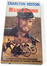 Major Dundee VHS Used Movie VCR Video Tape Charlton Heston - £3.89 GBP